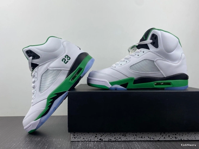 Kicktheory Jordan Green Lucky DD9336-103 Air 5 WMNS 0816